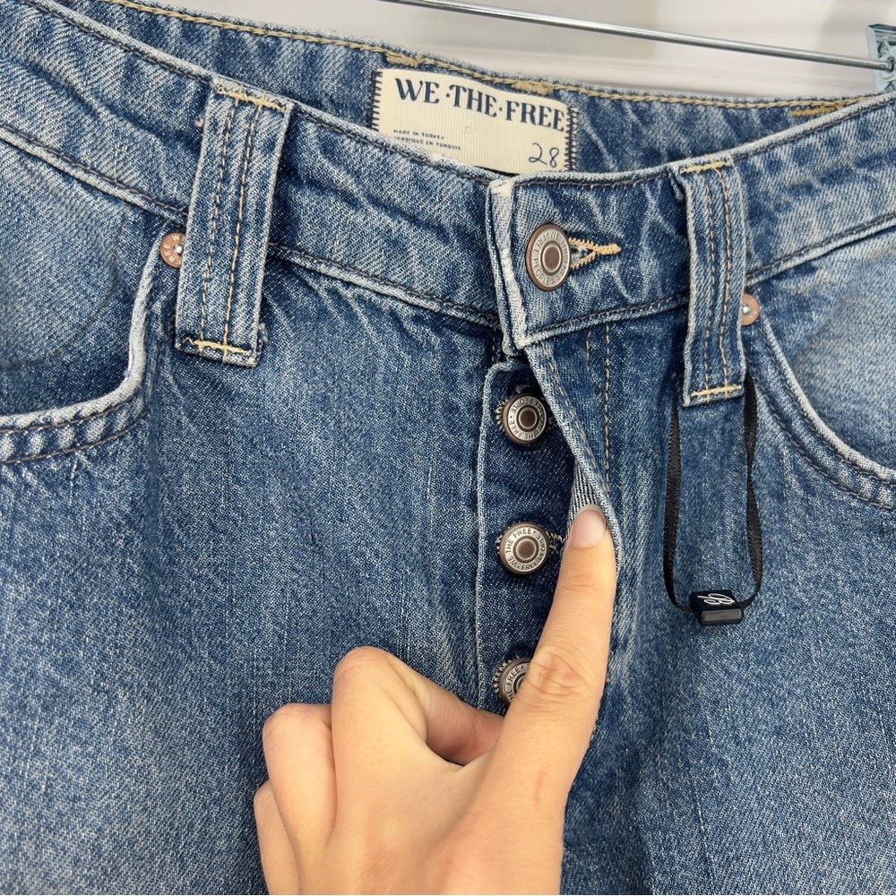 We The Free Patchwork Western Embroidered Bell Bo… - image 4